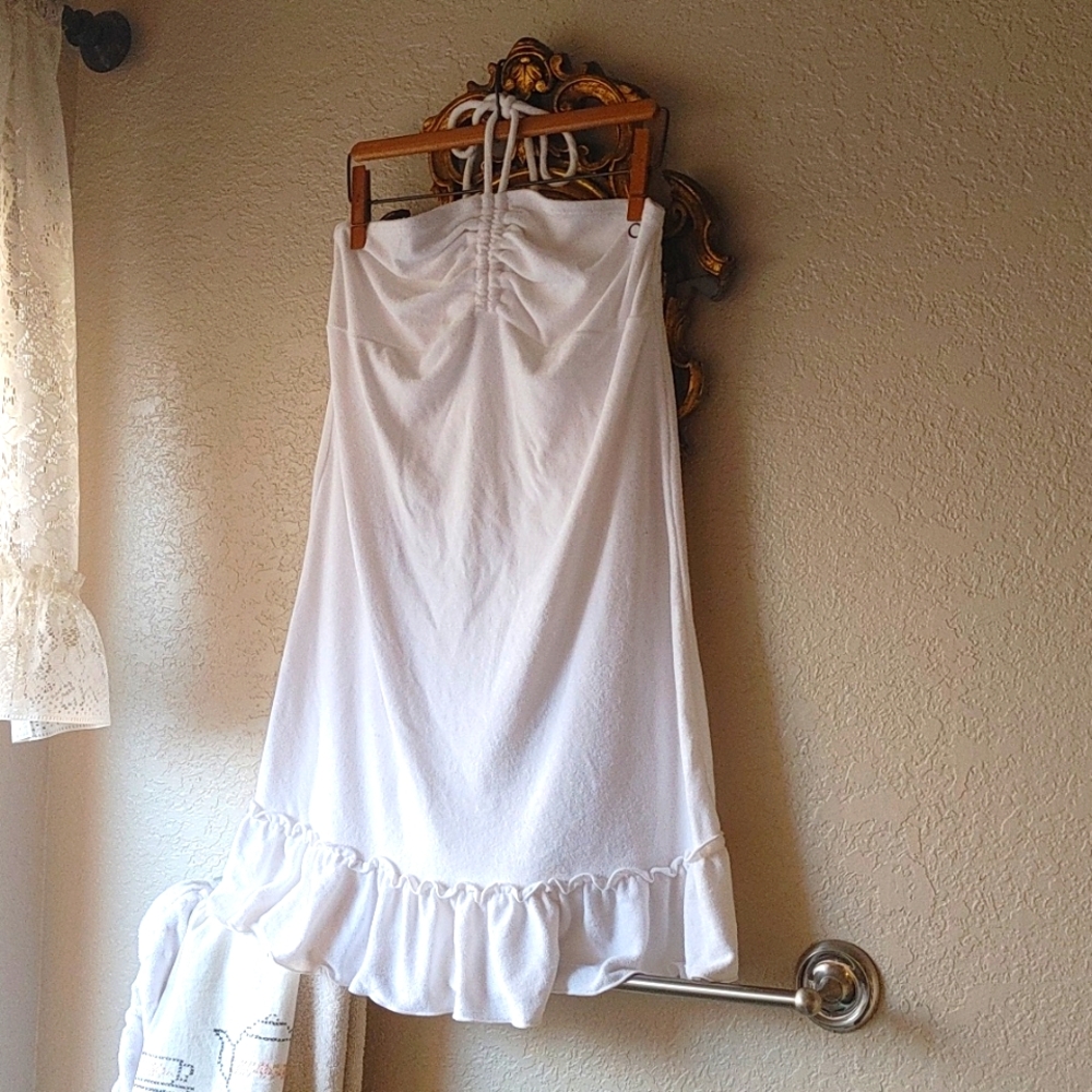 White Swim Cover Up